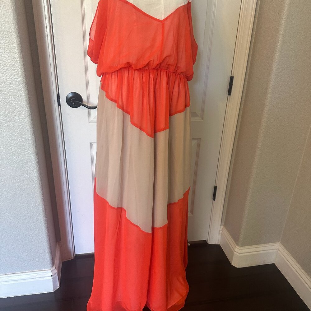 Vince Camuto multi color maxi dress